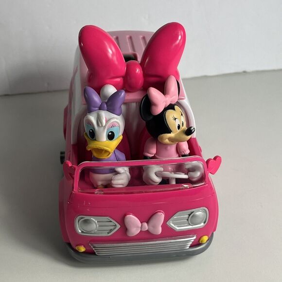 Jada Toys Disney Junior Minnie Mouse Happy Helper's Van RC/Radio Control Toy Veh - Picture 1 of 7
